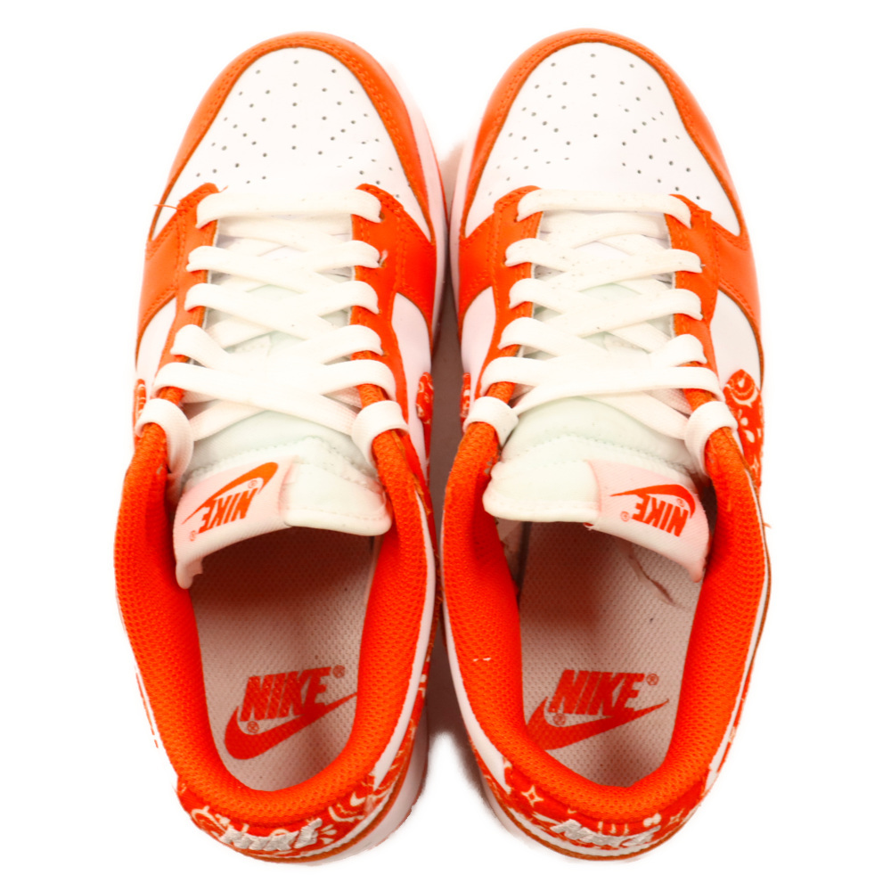 NIKE ナイキ WMNS Dunk Low ESS Orange Paisley ウィメンズ ダンク ローカットスニーカー オレンジペイズリー US6.5/23.5cm DH4401-103_画像5