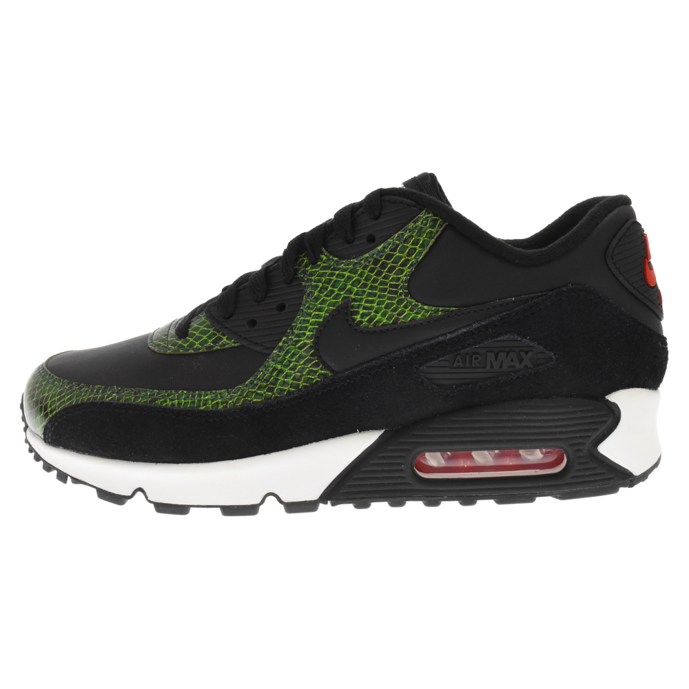 NIKE ナイキ AIR MAX 90 GREEN PYTHON エアマックス90 グリーン ローカットスニーカー US9/27cm CD0916-001_画像1