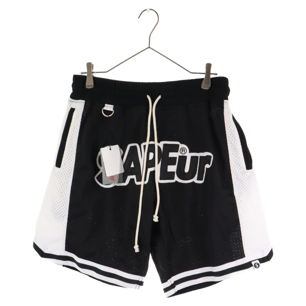 SAPEur サプール Basketball Short バスケットボールメッシュショーツ ブラックA0022-152_画像1