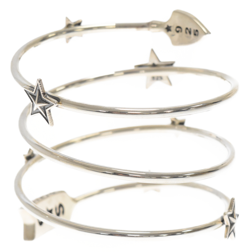 CODY SANDERSON Cody - Thunder sonShooting Stars Spiral Bracelet w/ SV shooting Star spiral bracele silver 