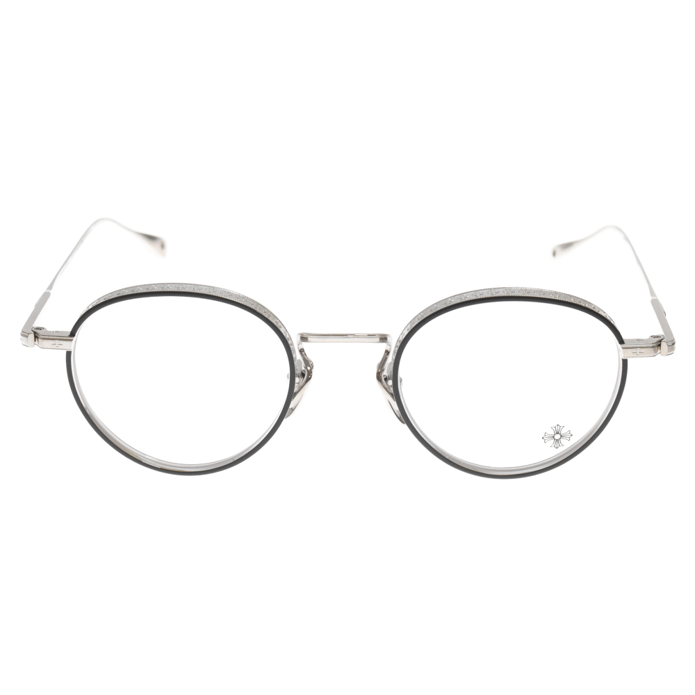 CHROME HEARTS Chrome Hearts THICK CH round metal frame CHROME HEARTS Chrome Hearts THICK CH round metal frame