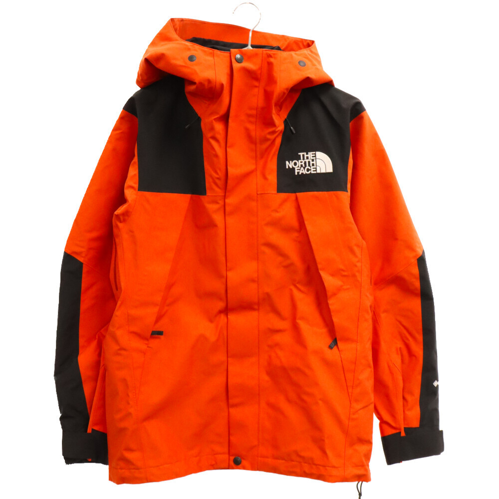 THE NORTH FACE ザノースフェイス Mountain Jacket GORE-TEX マウンテンジャケット オレンジ/ブラック NP61800
