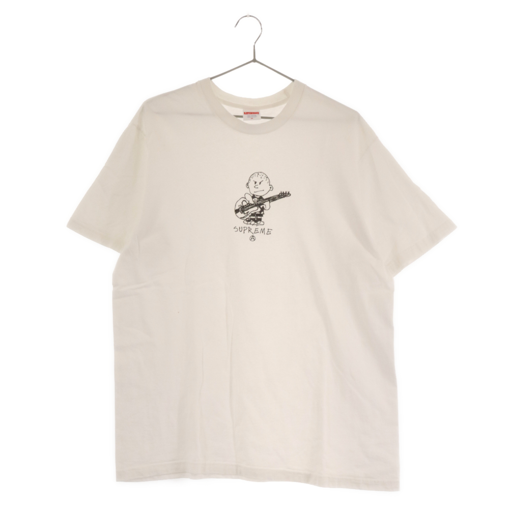 SUPREME シュプリーム 21AW Rocker Tee ロッカーイラストプリント半袖Tシャツ ホワイト_画像1
