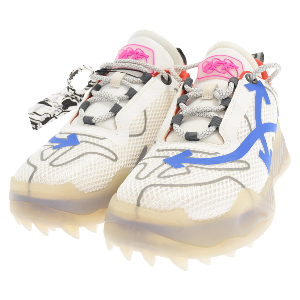 OFF-WHITE オフホワイト ODSY-1000 Transparent Sole クリアソールローカットスニーカー OMIA179E20FAB0017945 ホワイト レディース_画像3