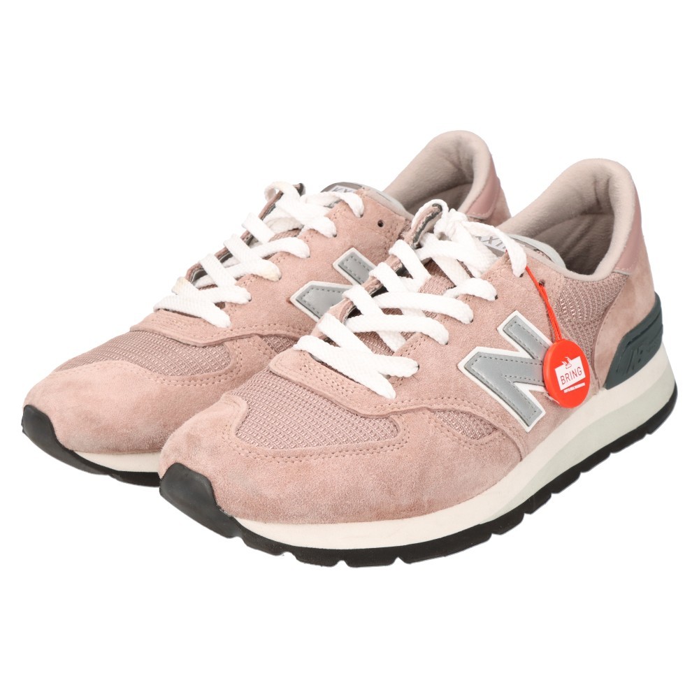 New Balance ニューバランス×KITH M990KT1 キス ローカットスニーカーシューズ ピンクベージュ US10D_画像3