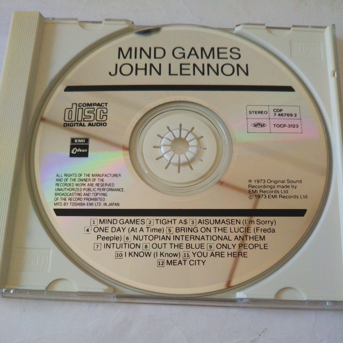 値下げ！ジョン・レノン／ヌートピア宣言(マインド・ゲーム) (John Lennon、ビートルズ、The Beatles)