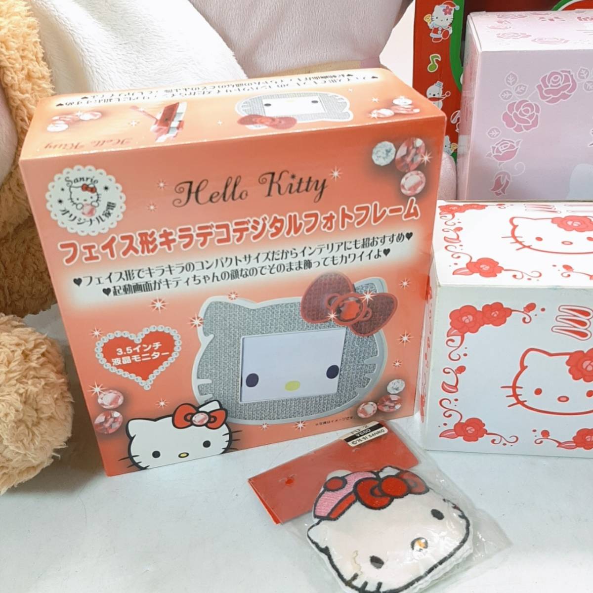 p54【1円スタート】 SANRIO サンリオ キャラ まとめ キティ シナモロール ぐでたま 他 ぬいぐるみ 雑貨 おもちゃ 動作未確認 現状品 _画像6