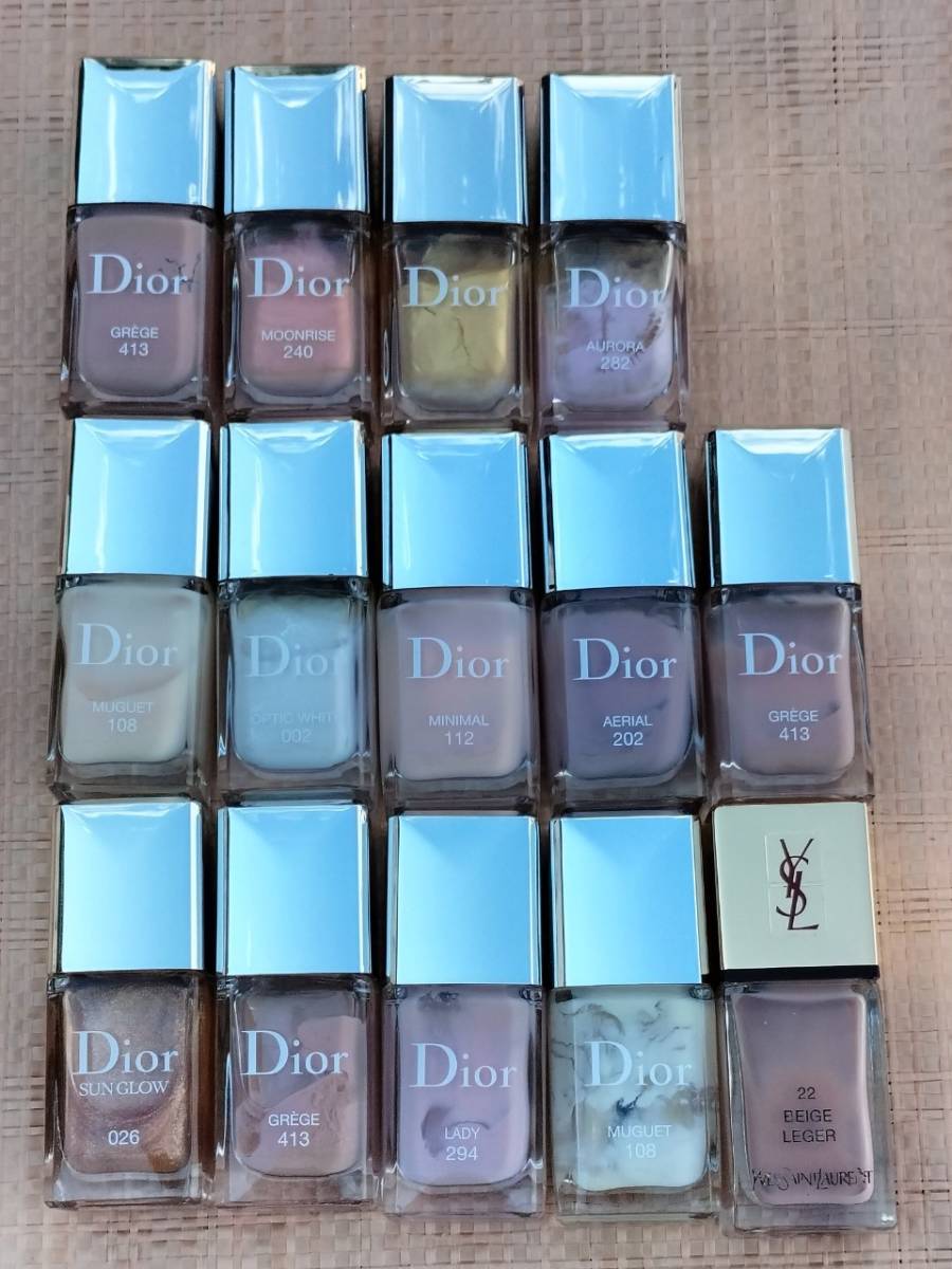 R4 1円～ 中古品 クリスチャンディオール ヴェルニ Dior VERNIS ディオリフィック トップ コート ネイル まとめて24点セット_画像2