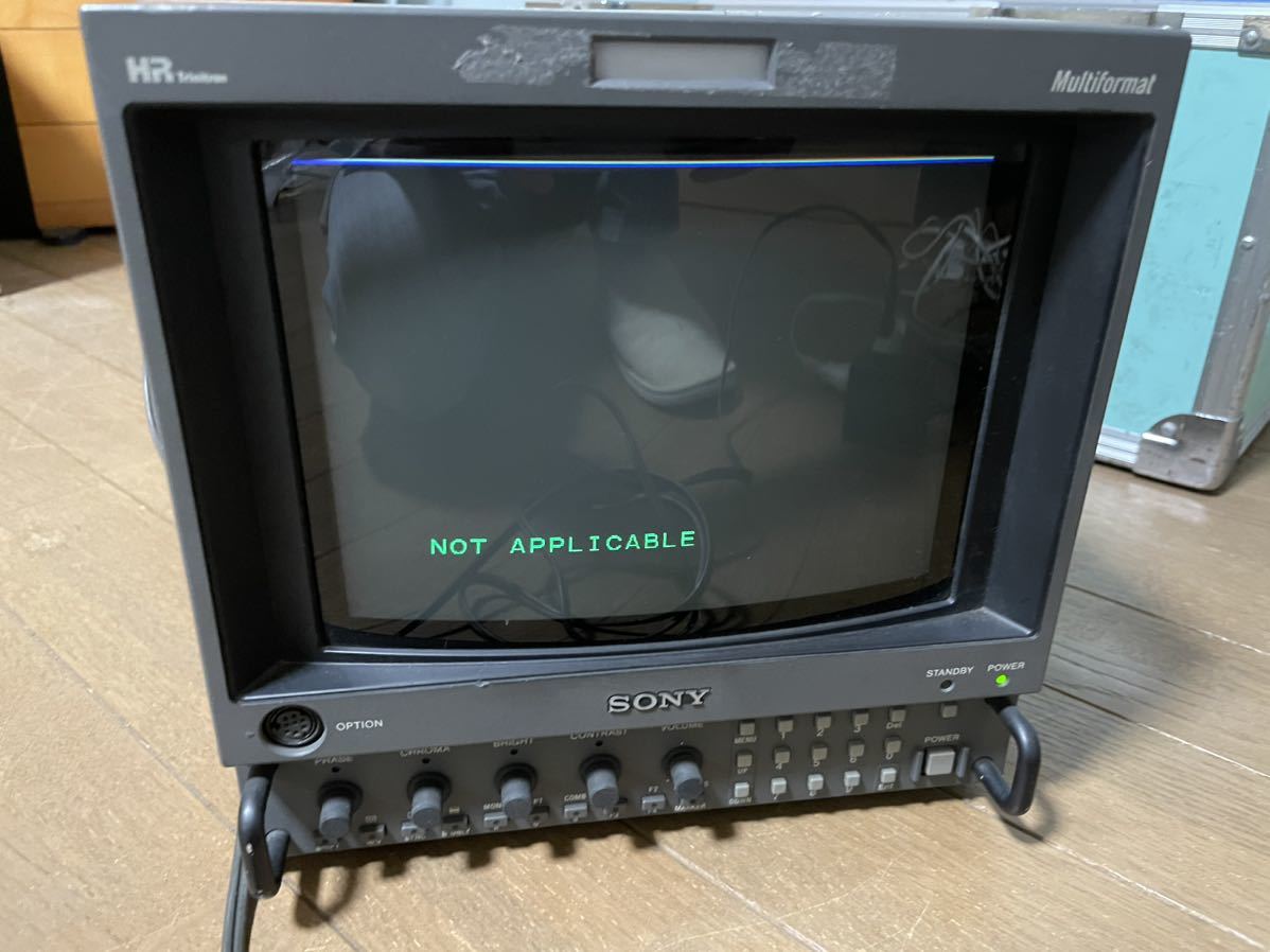 展示品★美品★SONY★ソニー★業務用★BVM-D9H5J★完動品★動作確認済み★使用時間僅か★トリニトロン9型ビデオモニタ★HD-SDI★アナログ_画像10