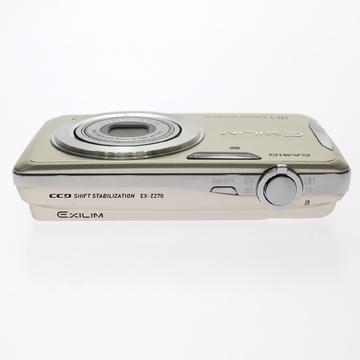 1円スタート CASIO カシオ EXILIM エクシリム EX-Z270 デジタルカメラ デジカメ 10.1 MEGA PIXELS f=4.65-18.6mm 1:2.6-5.9 通電確認済_画像5