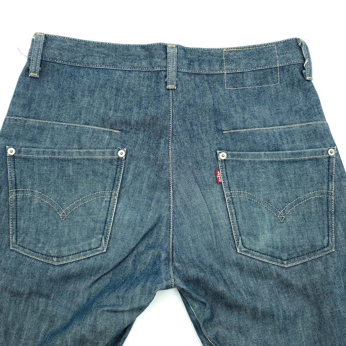 日本製 立体裁断★Levi's ENGINEERED JEANS REGULAR 00001-08★W30リーバイスエンジニアドジーンズメンズエンジニアジーパンデニム SZP16_画像6