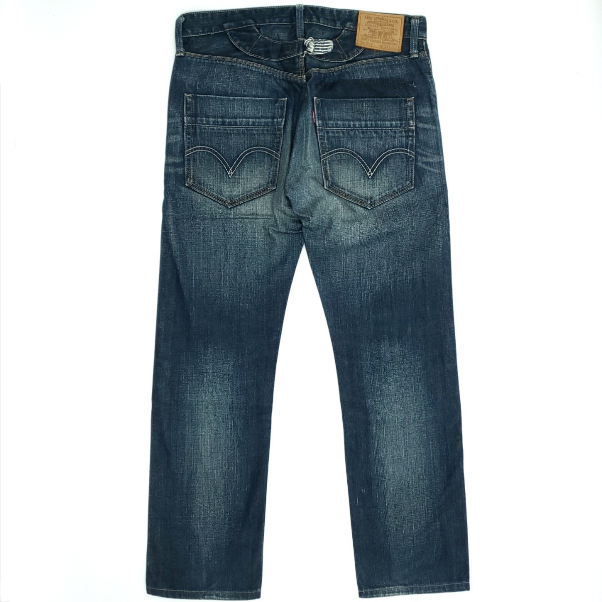 限定 廃番★CLASSIC Levi's LX522★W31スリムジーンズシンチバッククラシックリーバイスメンズデニムパンツヒッコリーユーズド加工 SZP79