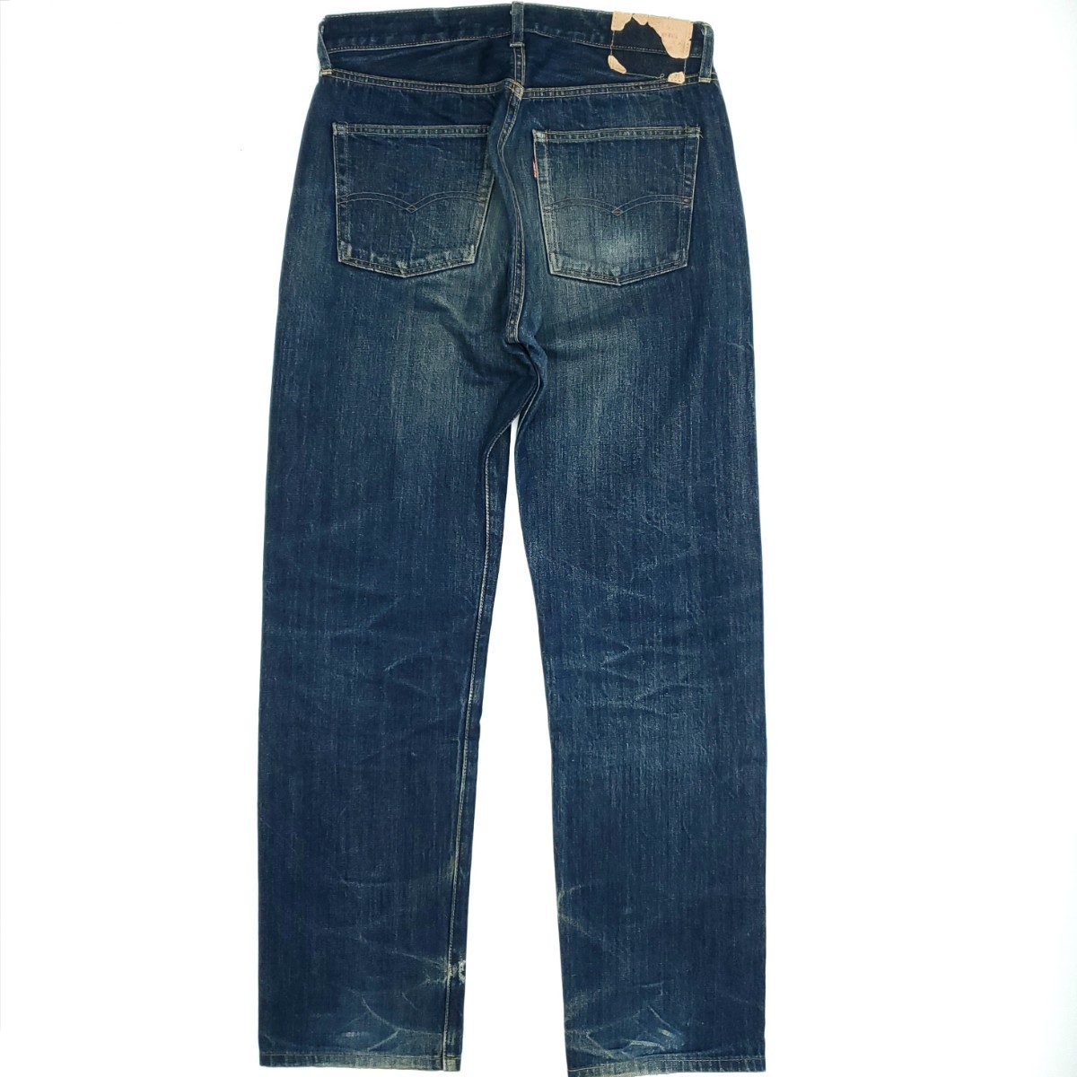 大きめサイズ W33★Levi's 66501★日本製ビンテージ復刻ジーンズ501XXビッグEリーバイス赤耳BIGEメンズデニムパンツLVCレプリカ SZP123