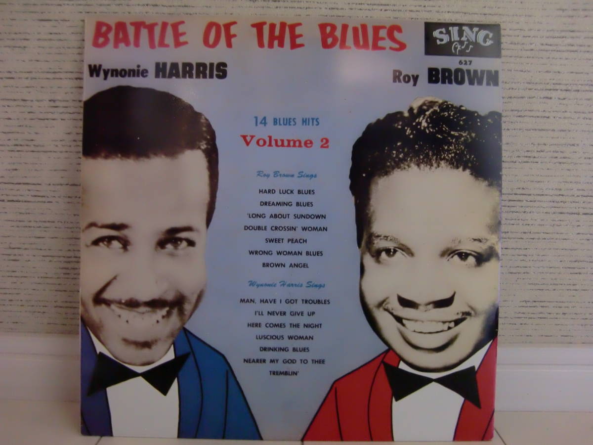 『LP』(UK盤） Roy Browa & Wynonie Harris Battle Of The Blues Vo.2 レコードナンバー 627 SING_画像1