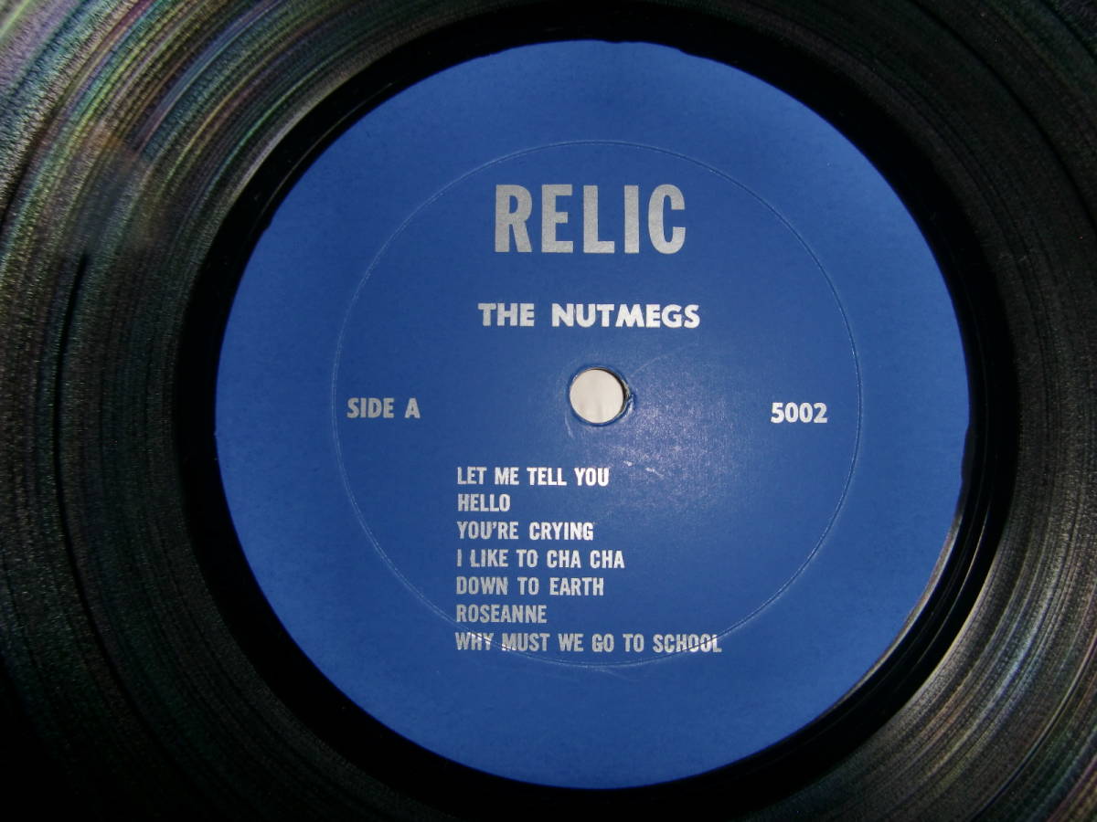 『LP』(US盤） The Nutmegs Featuering Leroy Griffin レコードナンバー 5002 RELIC Record_画像4