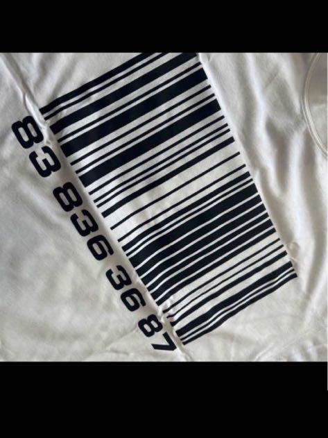 ヴェトモン　Vetements Tシャツ　tee バーコード　barcode_画像3