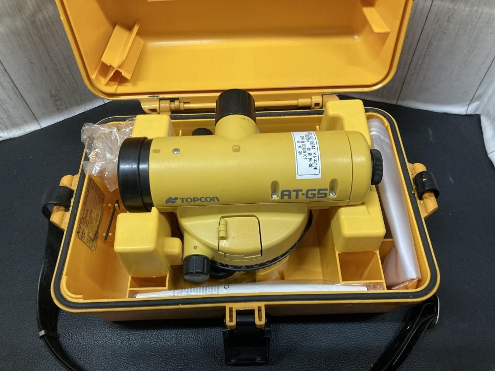 007◇おすすめ商品◇TOPCON オートレベル AT-G5 精度未保証_画像1