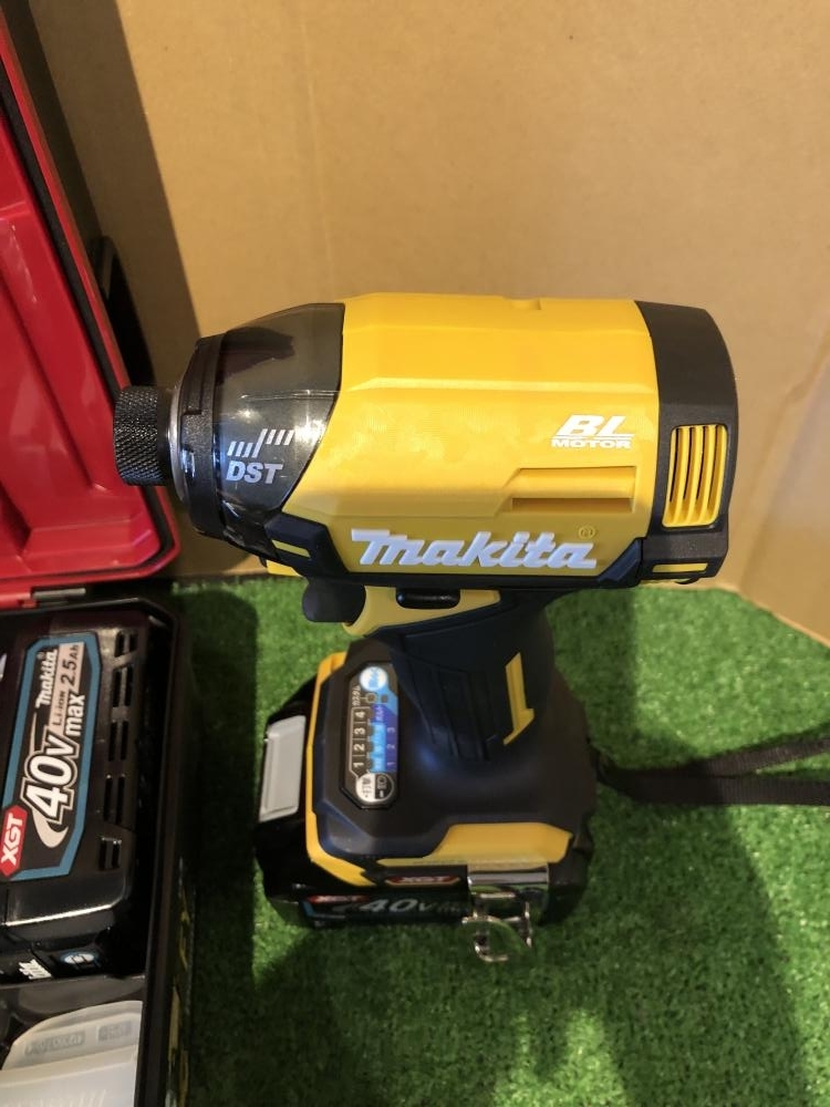 001♪未使用品♪マキタ makita 40Vmax充電式インパクトドライバ TD002GDXFY_画像3