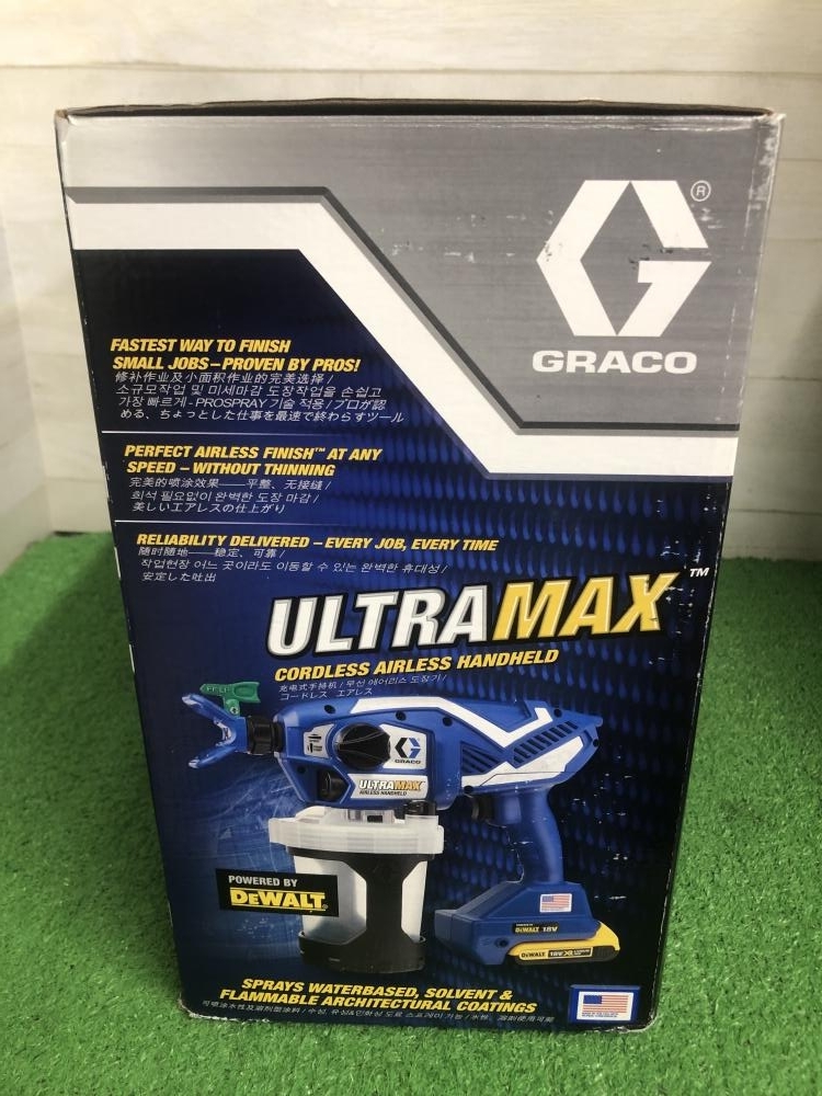 015●未使用品・即決価格●GRACO エアレス塗装機 ULTRAMAX_画像2