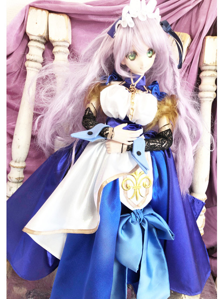 ◇DD dy L胸 WINTER MAIDEN SYMPHONY『 絵画の中の少女 』コスチューム コスプレ 衣装 ドレス doll bjd ドール 人形 ６０cm goldoutfit_画像4