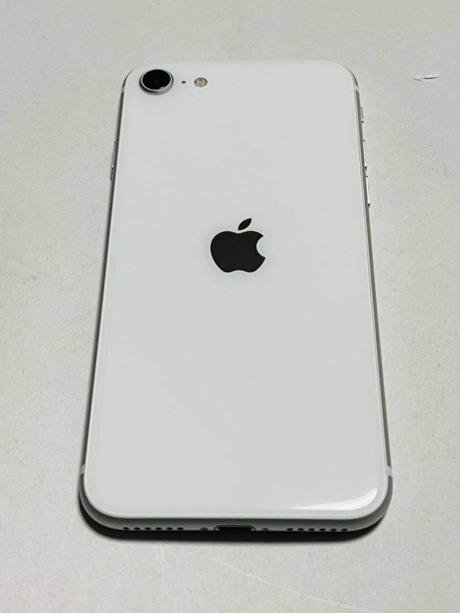Apple iPhone SE 第2世代 64GB ホワイト SIMフリー バッテリー最大容量85%