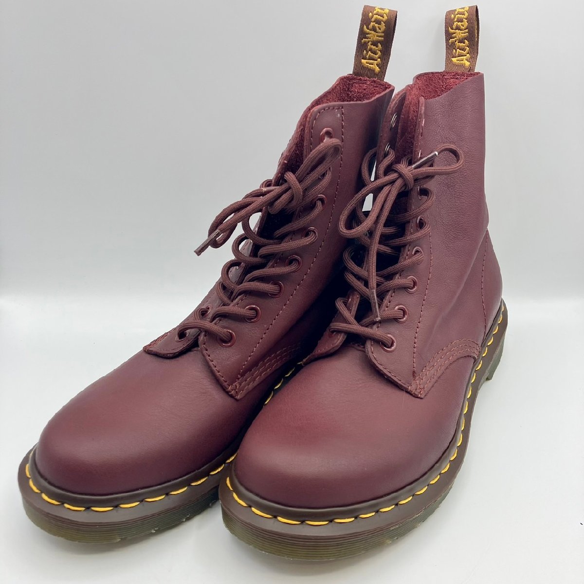 Dr.Martensドクターマーチン ブーツ 8ホール ワインレッドカラー EU39 UK6_画像1