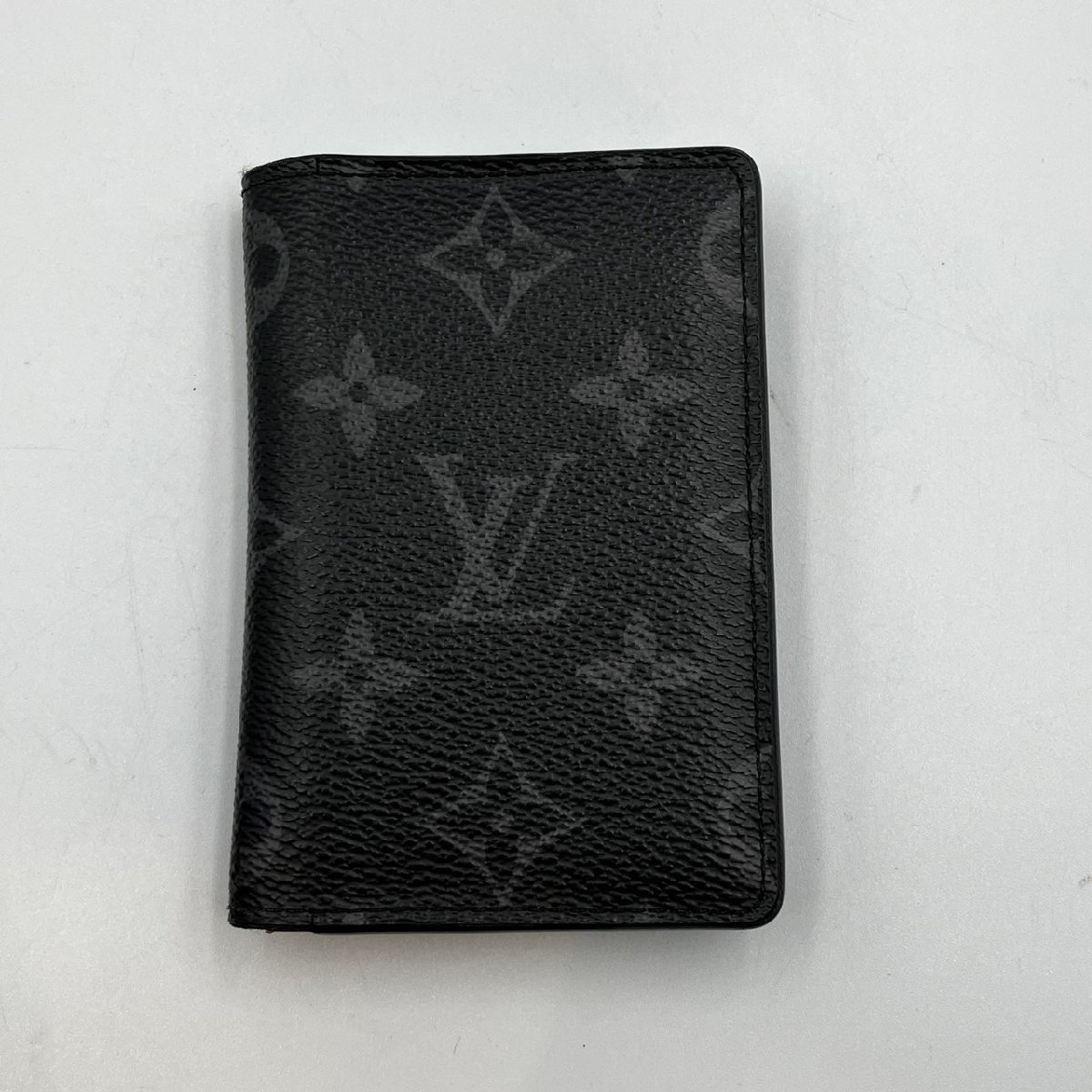 1円 LOUIS VUITTON ルイヴィトン モノグラム・エクリプス オーガナイザー・ドゥ・ポッシュ カードケース 財布_画像2