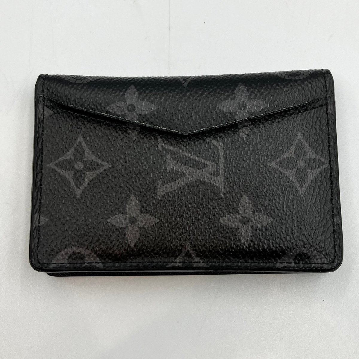 1円 LOUIS VUITTON ルイヴィトン モノグラム・エクリプス オーガナイザー・ドゥ・ポッシュ カードケース 財布_画像4