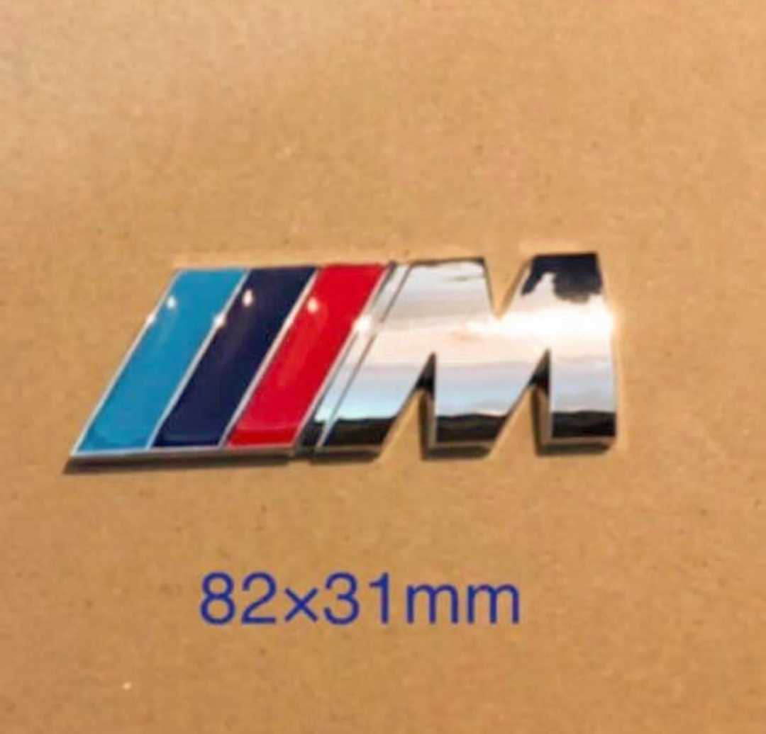 BMW M スポーツ エンブレム　　E60 E61 E65 E66 E81 E83 E87 E89 E90 E91 E92 E93 F01 F07 F10 F11 F20 F30 F32 _画像1