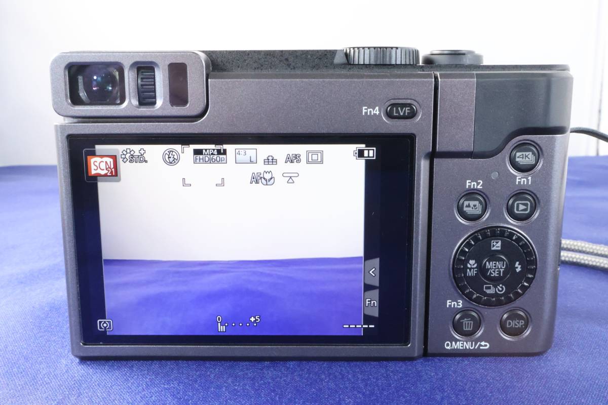 デジタルカメラ　DC-TZ90 　新品同様　動作品　液晶保護フィルム貼り付け済_画像9