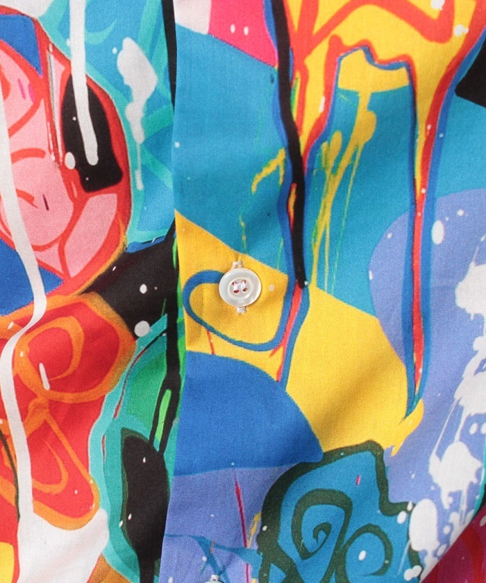 agnes b HOMME アニエスベーオム 長袖シャツ 36 Sサイズ JonOne