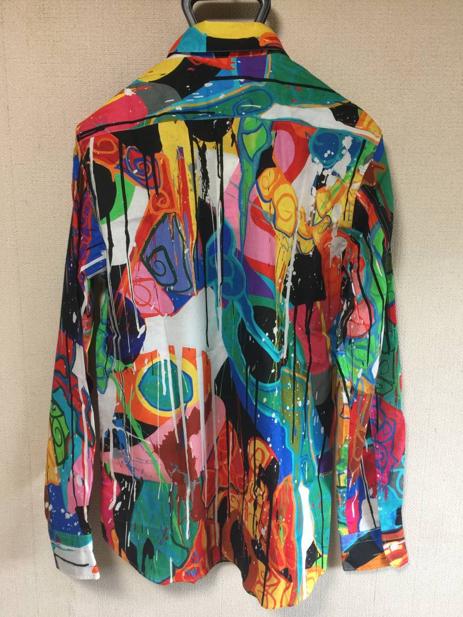 agnes b HOMME アニエスベーオム 長袖シャツ 36 Sサイズ JonOne 