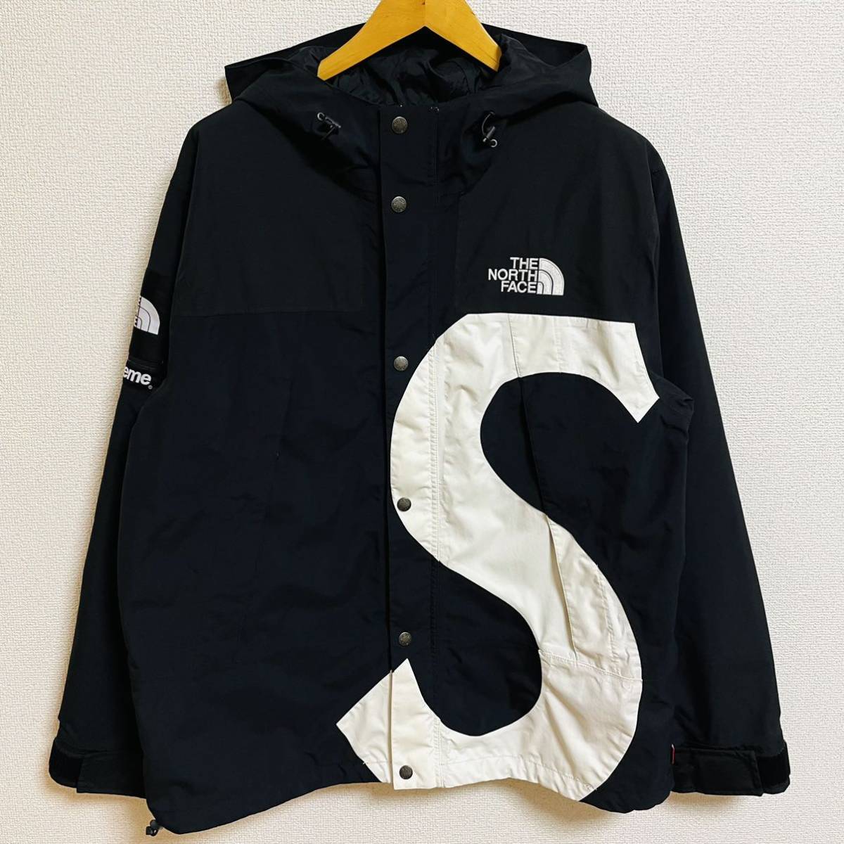 Supreme The North Face S Logo Mountain Jacket Black L 20aw 2020年 黒 ブラック ノースフェイス Sロゴ マウンテン ジャケット_画像1