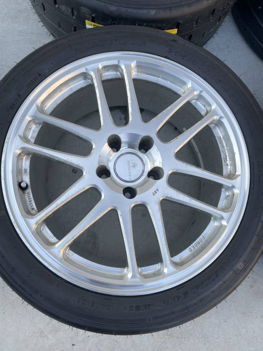 DIREZZA 94R 新品 18インチ 鍛造ホイール RZS 94R M21 245/40R18 18×8.5J 38 ジムカーナ ランエボ WRX 送料無料(北海道・沖縄・離島除く)_画像3