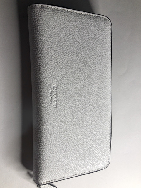 [新品未使用]COACH コーチ　財布　 F87107 カラー Chalk/オフホワイトマルチ_画像2