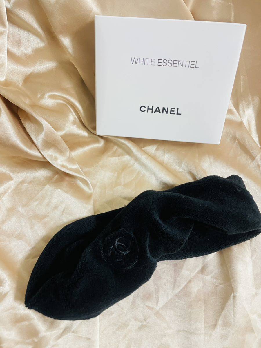  новый товар не использовался товар Chanel CHANEL Chanel здесь Mark ввод черный / лента для волос стандартный Novelty с коробкой 