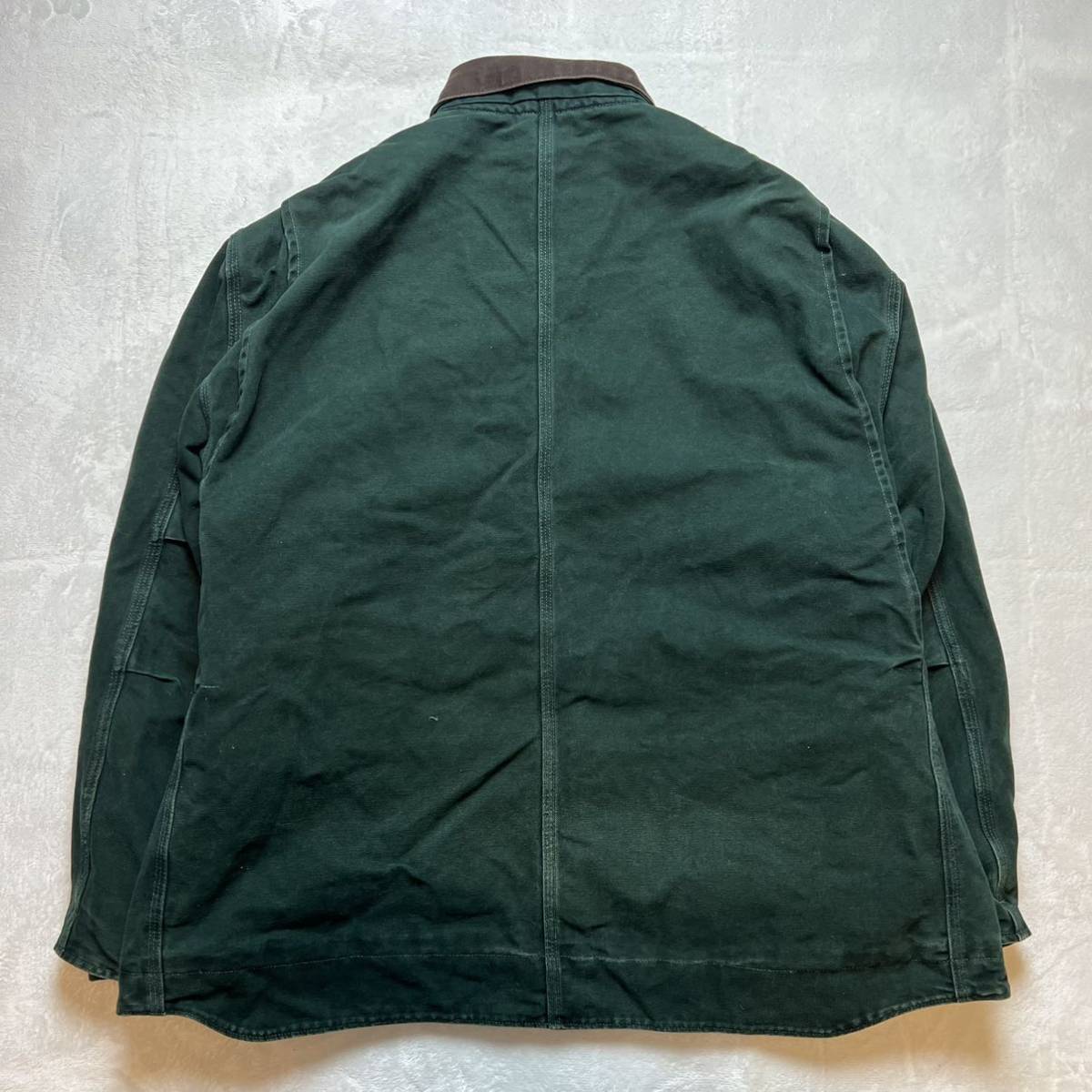 Carhartt カーハート C61 SPC デトロイトジャケット　ボア加工 グリーン_画像2