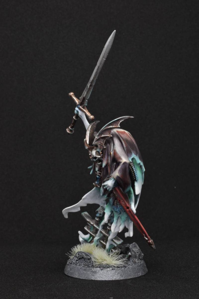 【塗装済み完成品】Warhammer ウォーハンマー AOS ナイトホーント ナイトオブシュラウド Knight of Shrouds プラモデル ガレージキット_画像2