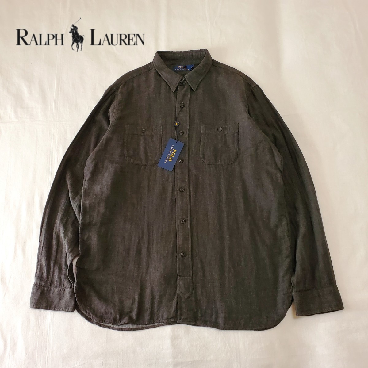 【新品未使用】Ralph Lauren ラルフローレン ワークシャツ