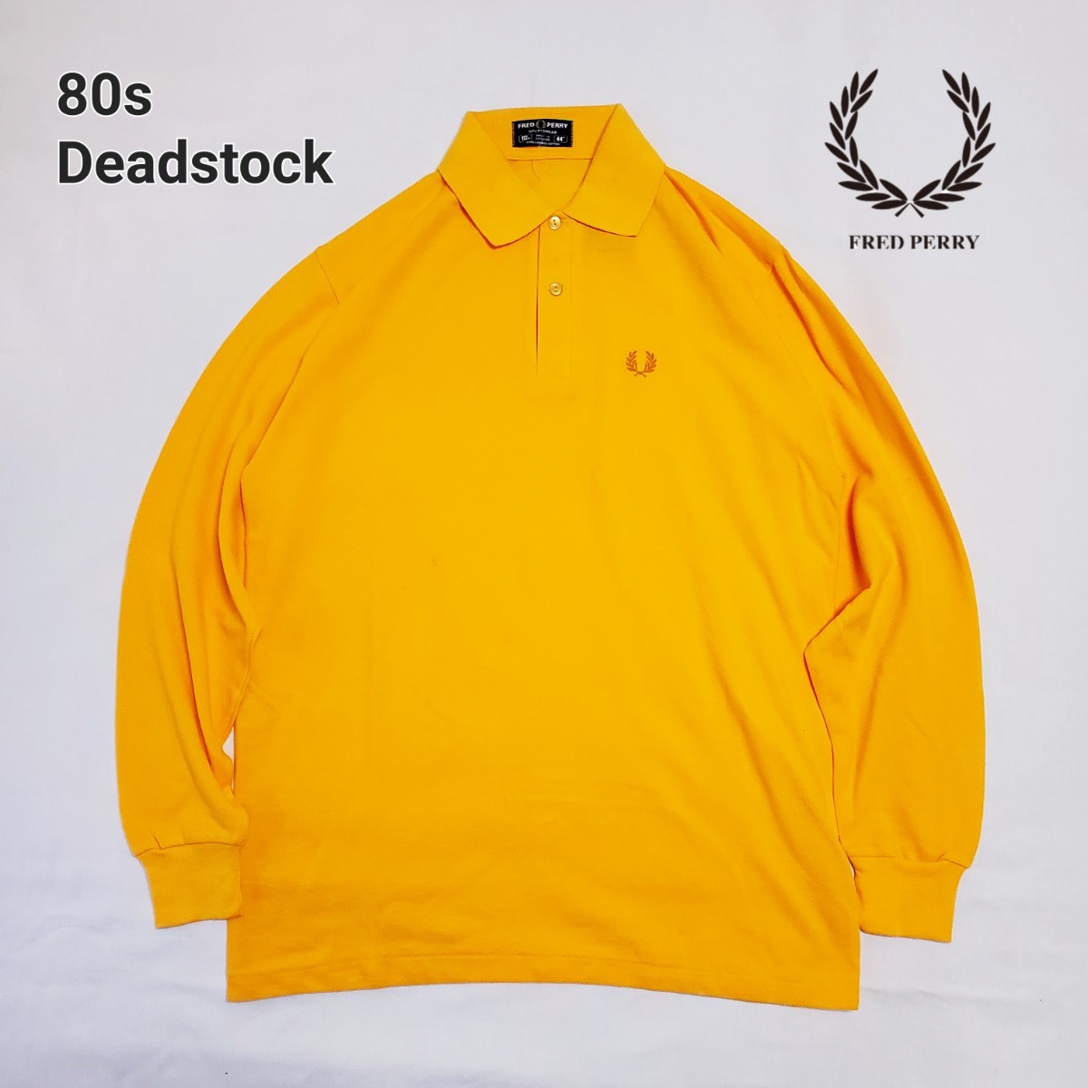 80s DEADSTOCK FRED PERRY フレッドペリー ポロシャツ