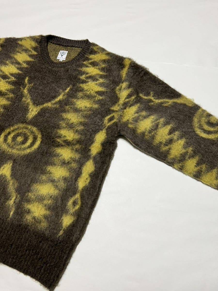 SOUTH2 WEST8 Loose Fit Sweater - S2W8 Native サウス2ウエスト8 モヘア セーター NEPENTHES ネペンテス モヘヤ ニット ニードルス 即完売_画像4