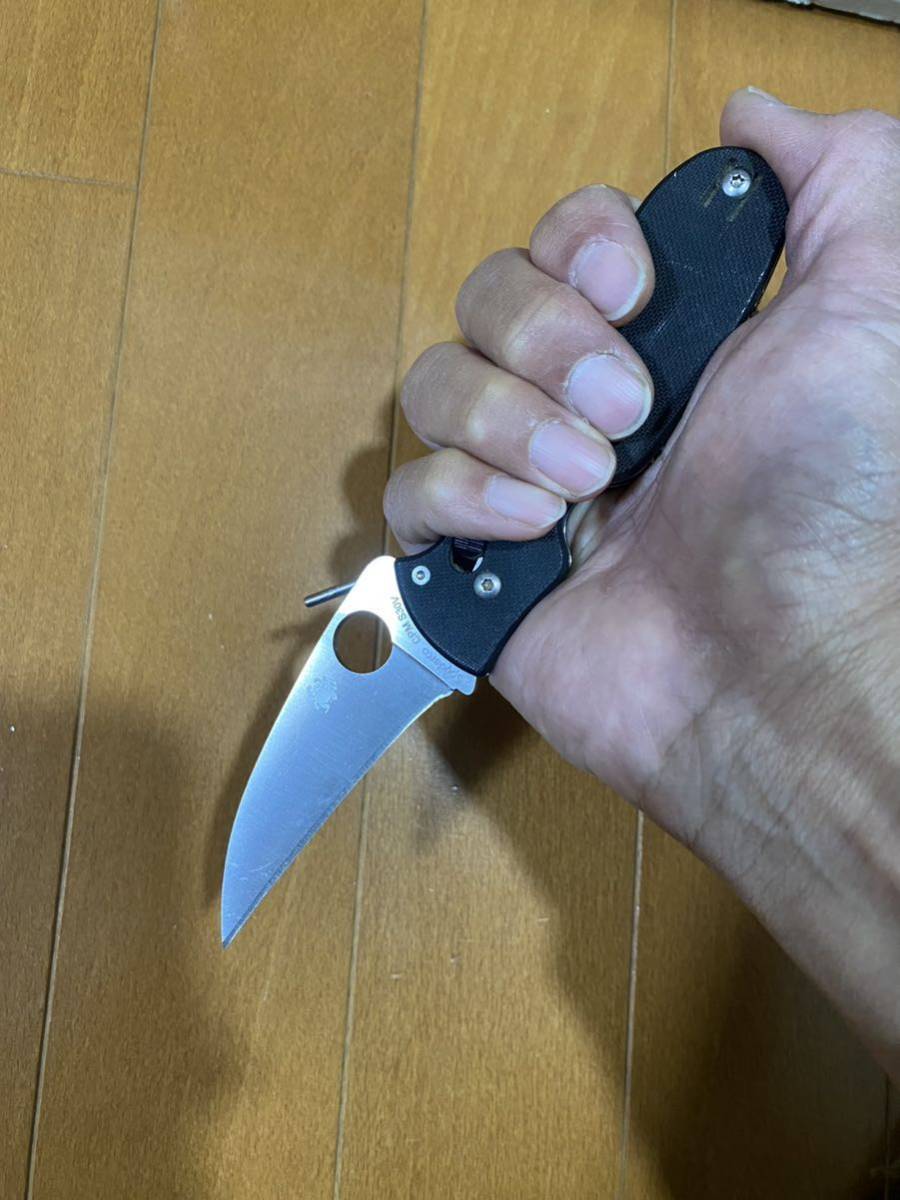 スパイダルコ、SPYDERCO C103GP P'KAL、フォールディングナイフ 、格闘、ミリタリー、特殊部隊、スペシャルフォース、特殊作戦_画像10