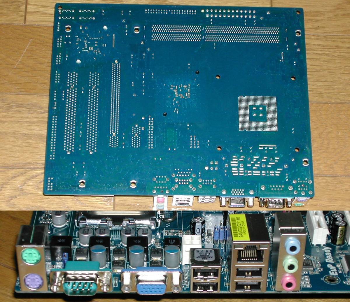 新古品 ASROCK G41M-GS3 LGA775 CPU メモリ付きの画像3