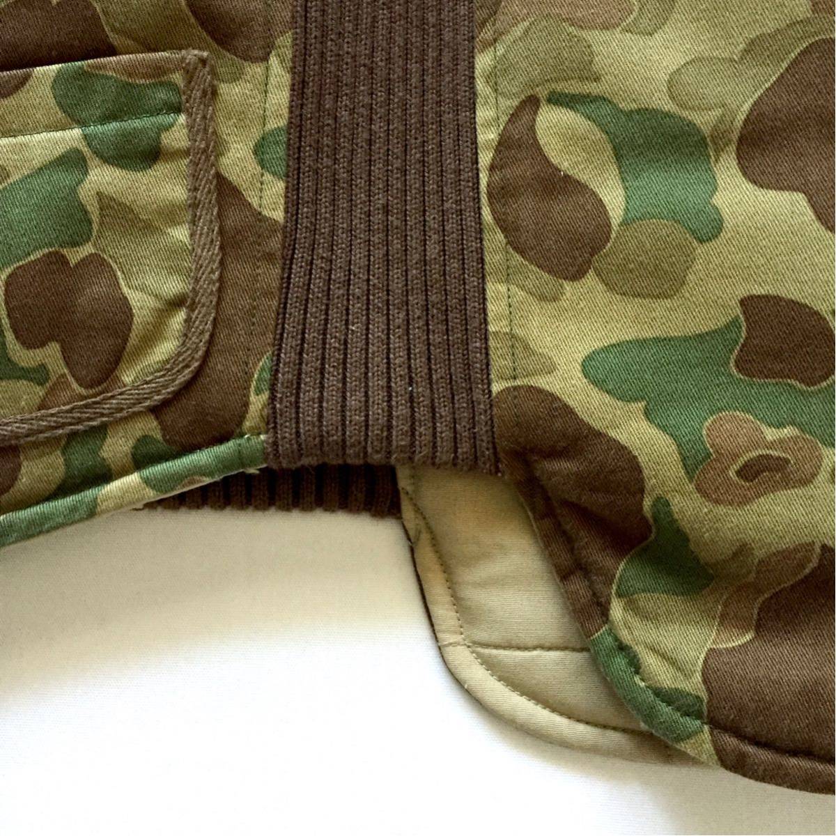 美品 JOURNAL STANDARD J.S HOMESTEAD Camouflage Reversible vest ジャーナルスタンダード ホームステッド カモフラ リバーシブルベスト_画像8