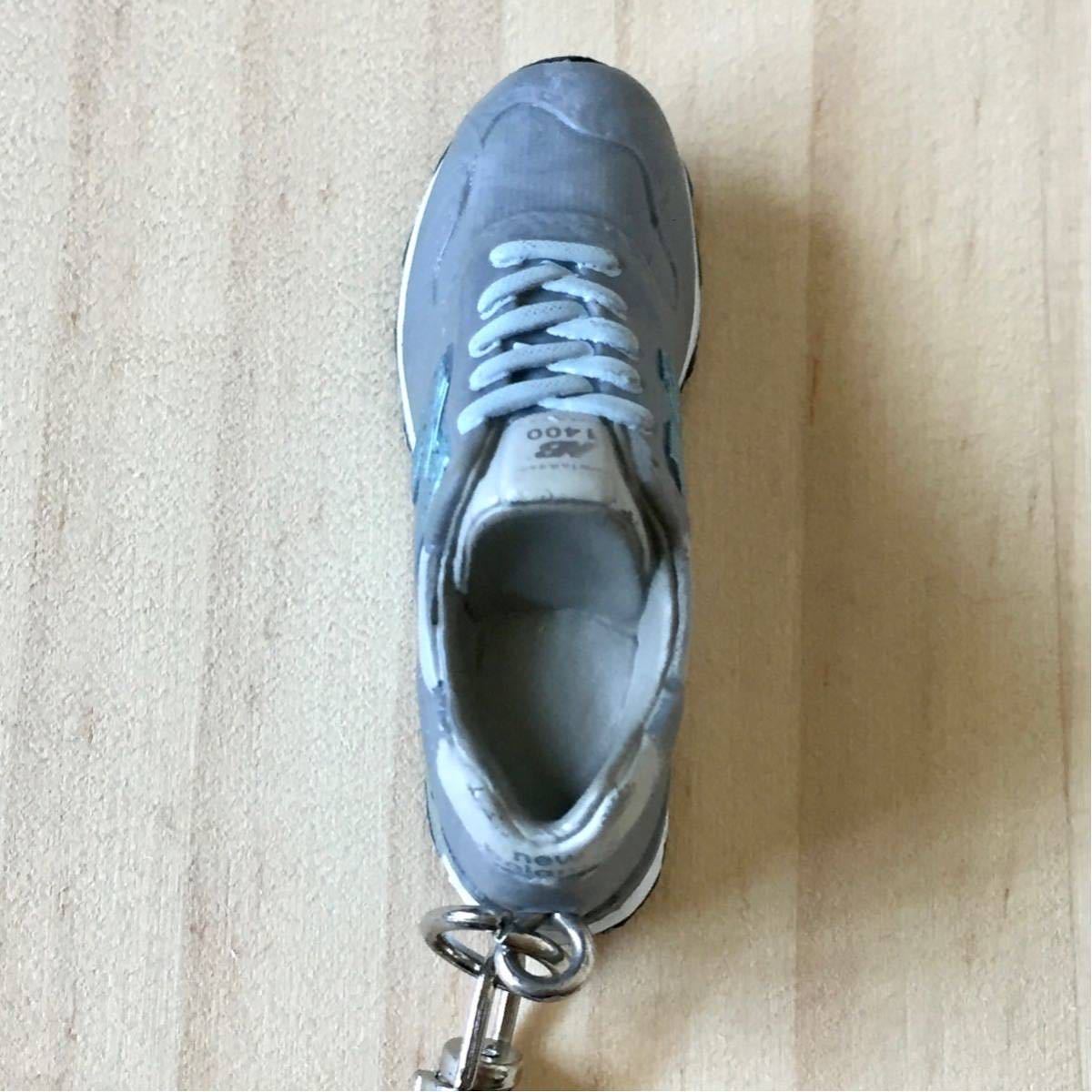 未使用 NEW BALANCE 1400 Sneaker type Keyholder ニューバランス1400 スニーカー型キーホルダー USA アメリカ東海岸 ランナーズ・ワールド_画像7