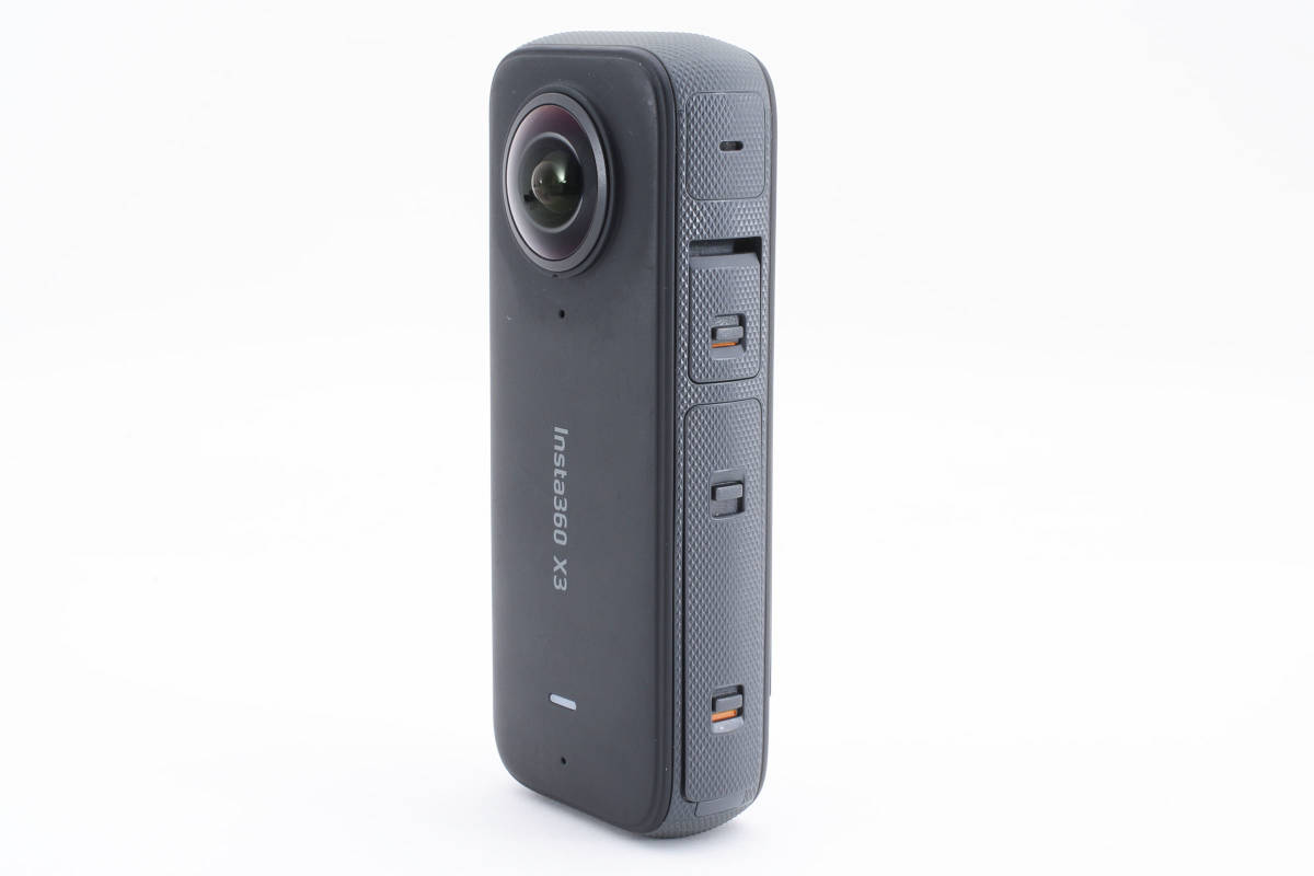 Insta360 X3　（公式自撮り棒・マイクロSDカード256GB付）　360度カメラ　　インスタ360　506_画像4