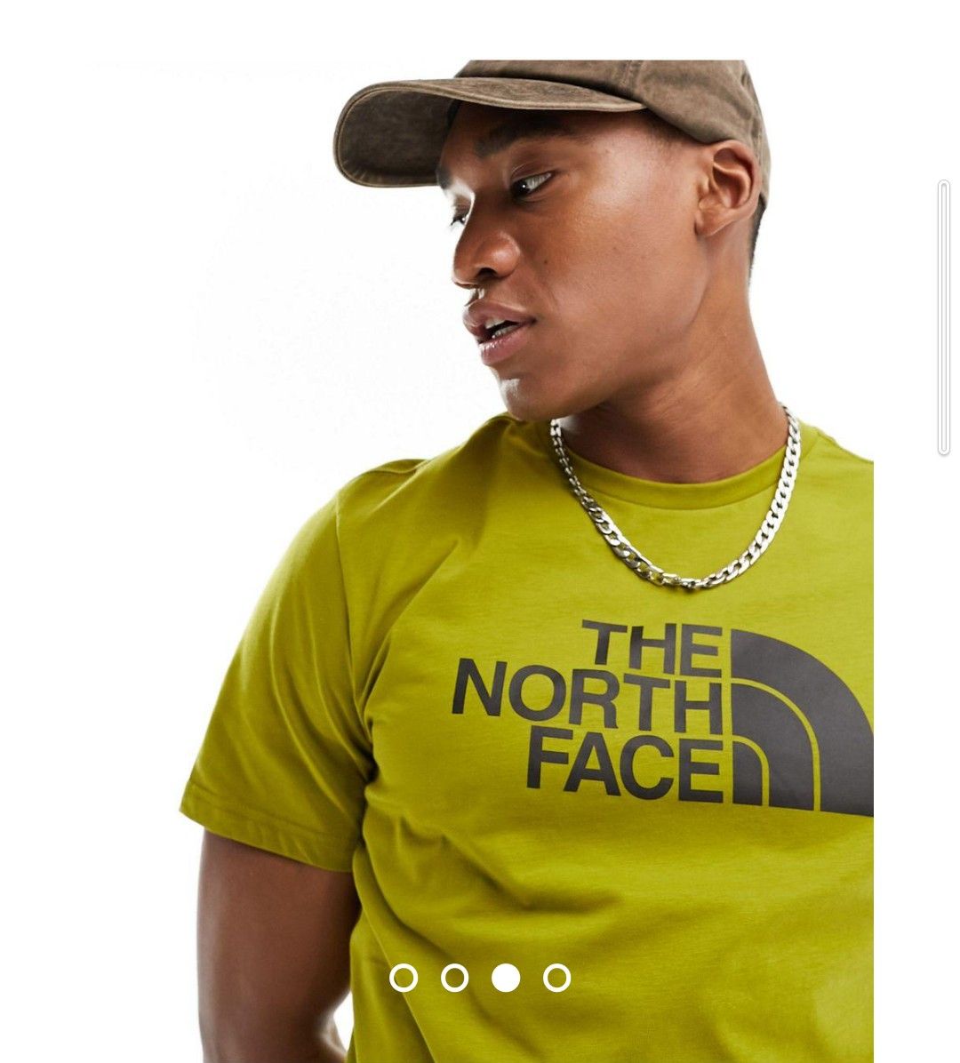 The North Faceザ・ノース・フェイス イージーチェストロゴTシャツ（カーキ）