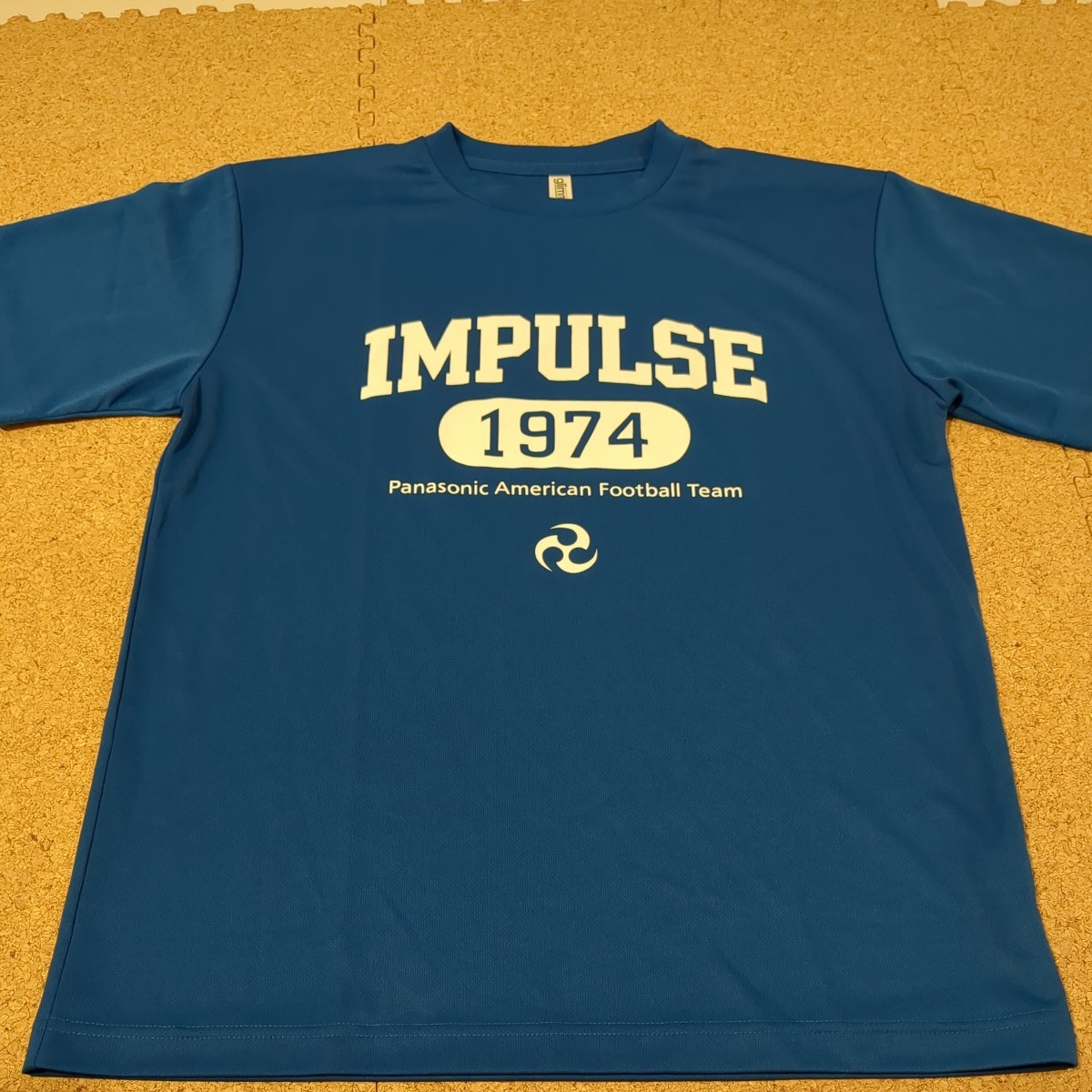 【非売品】 PANASONICアメフト部IMPULSE　選手支給Tシャツ L1