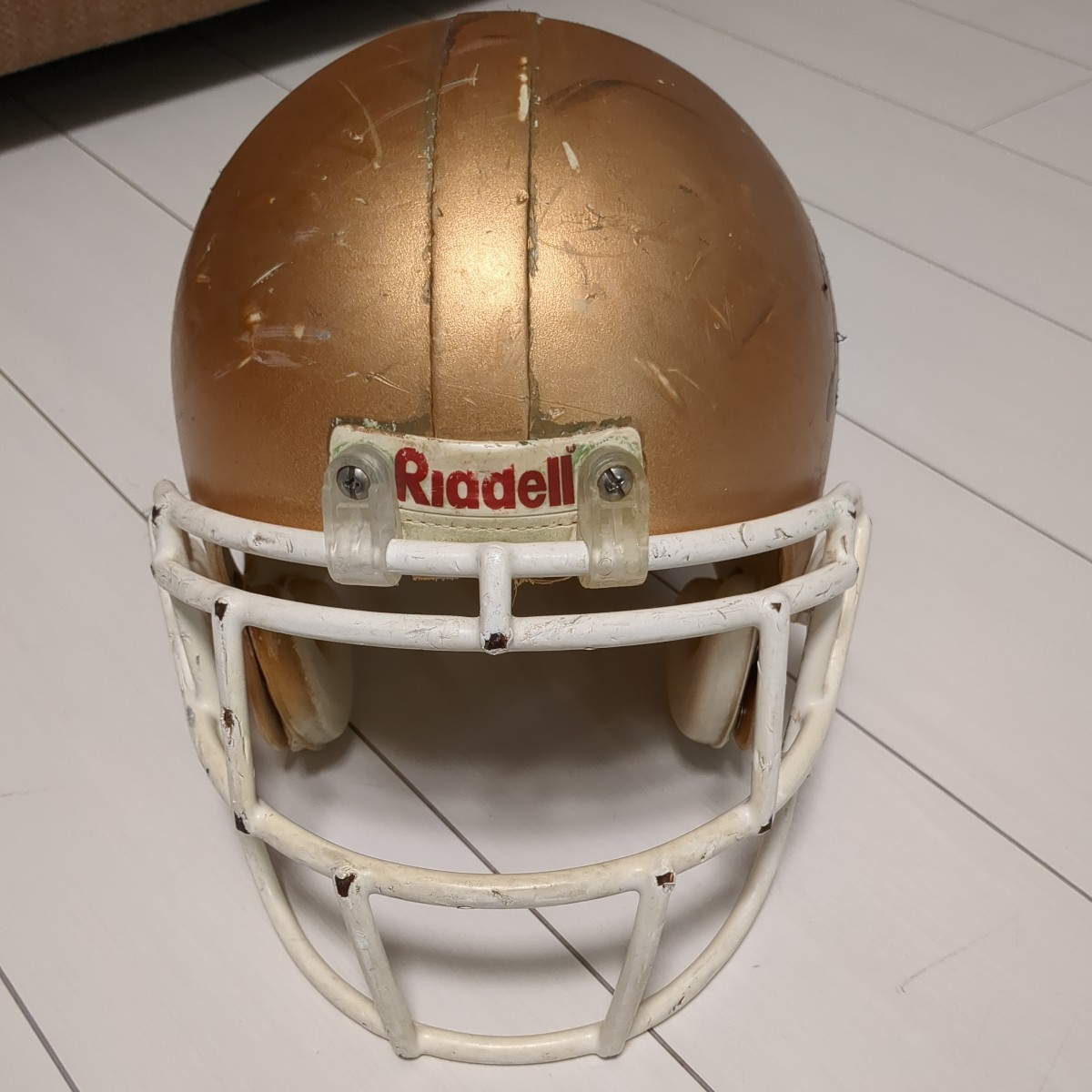 【非売品】関西大学アメフト部KAISERS選手支給ヘルメット M Riddellの画像3