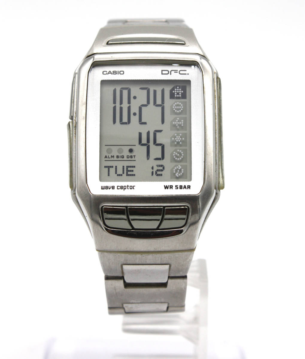 電池交換済 美品 CASIO カシオ DFC-100 WAVE CEPTER ウェーブ 電池交換済 美品 CASIO カシオ DFC-100 WAVE CEPTER ウェーブ